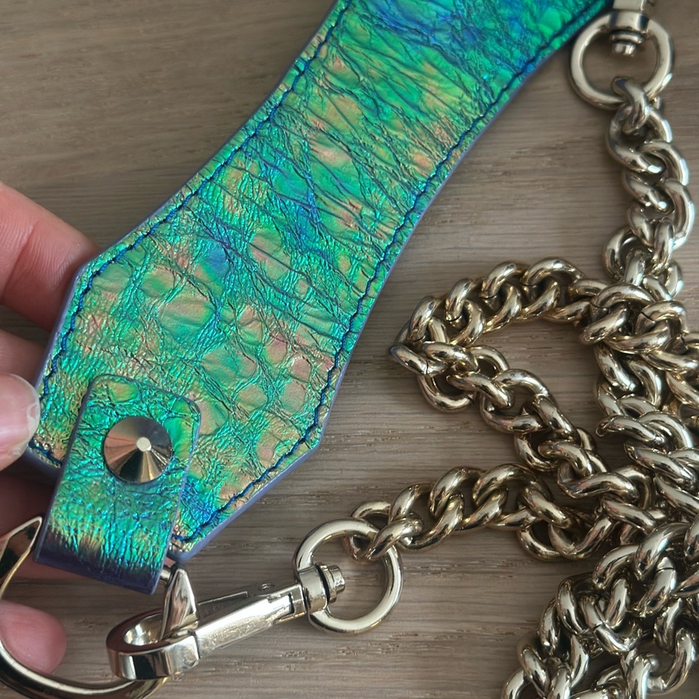 Iridescent Skull Mini Bag - Picture 8 of 12